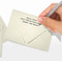 LUXPaper 4Bar A1 Contour Flap Invitation Envelopes, Natural, 50 Qty
