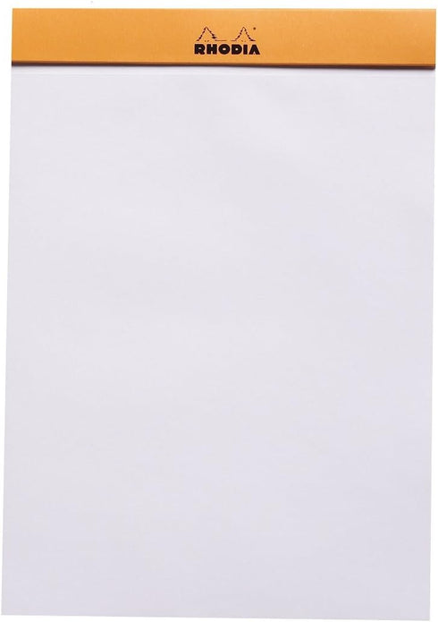 Rhodia Notepad, No16 A5, Plain - Orange