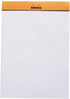 Rhodia Notepad, No16 A5, Plain - Orange