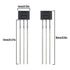 30pcs a3144 3144 oh3144 ah3144e 3-pin Hall Effect Sensor - Magnetic Detector Switch for ebike and Electronics