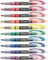 Sharpie 24415PP Accent Liquid Highlighter, Chisel Tip, Assorted 10/Set