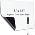 Small Magnetic Dry Erase Board Sheet for Fridge, 8"x12" Erasable Refrigerator Whiteboard for Kitchen, Mini White Board