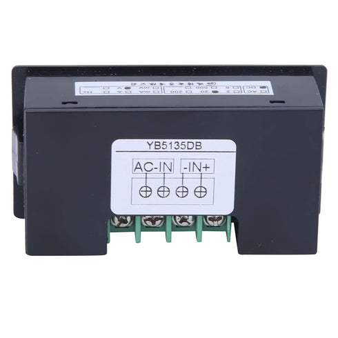 YB5135DB Digital Voltage Testers Mini DC Voltmeter with Blue Backlight LED Panel for AC100-240V