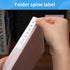 LW Label Compatible Dymo 30327 1-Up File Folder White Paper Labels 9/16" x 3-7/16", 130 Stickers per Roll, 12 Rolls
