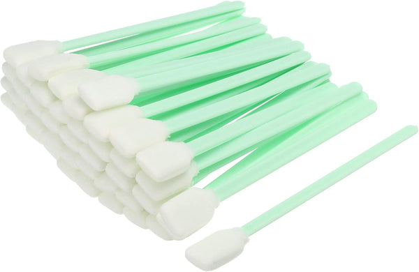 PATIKIL Foam Square Rectangle Sponge Cleaning Stick 5.1" Multipurpose for Camera Sensors Printers Crafts Pack of 100