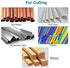 6 Pcs Rotary Drill Saw Blades, Steel Saw Disc Wheel Cutting Blades with 1/8" Straight Shank Mandrel