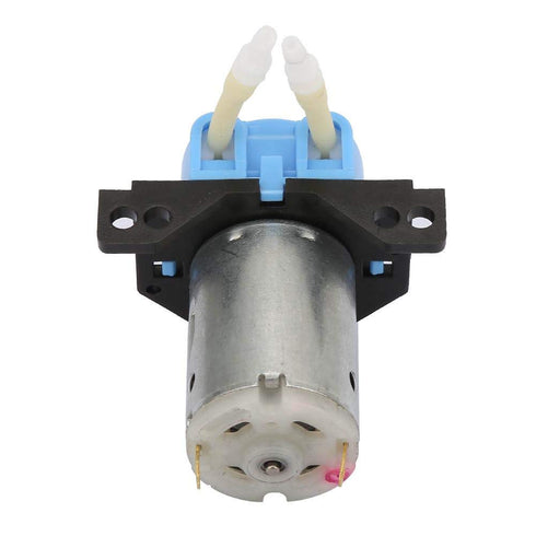 Hilitand DC 6V Peristaltic Liquid Pump, Constant Flow Self Priming Lab Pump 2X4mm (Blue)
