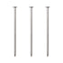 60pcs Hardware Nails, 3 Inches Nickel Plated Hanging Nails for Wood, Wall Hanging, Long Nails (3 in)