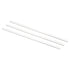 MECCANIXITY 3.3 Borosilicate Glass Stick, 7.87" Length Stir Rod Mixing Tools, Round Ends for Lab Kitchen Science