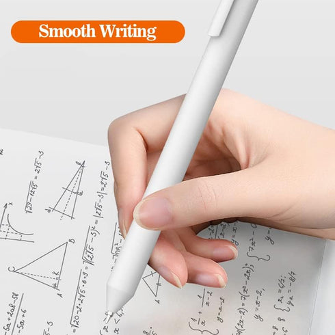 BAYTORY 6Pcs Gel Ink Pens, Quick Dry Ink Fine Point Black 0.5mm for School Supplies Journaling Notetaking Stationery