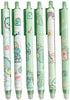YuanHolumid 1Pc 0.5mm Peach Random Erasable Pen Gel Pens Blue Gel Pens Cartoons Press Pen Cute Stationary,Gel Ink