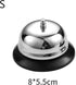 GREYWAWA Counter, Metal Anti-Rust Desktop Call Bells Customer Service Bells Pet Training Bells Kitchen Tool For Table