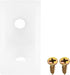 20Pcs 90 15.2x20x20mm uxcell Degree Plastic Corner Braces, Nylon Shelf Right Angle Brackets with Screws for Cabinets