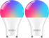 OHLUX GU24 Smart Light Bulbs, 10W 900LM Super Bright, RGBCW Color Changing, 120V 100W Halogen Replacement, 2 Pack