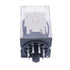 TWTADE/JTX-2C MK2P-I DPDT Power Relay with Plug-in Terminal Socket Base, DC 12V Coil, 8 Pin