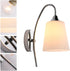 BESPORTBLE Contemporary Clear Wall Sconce Bedroom Light Fixture Creative Ceiling Lamp Warm Energy-Saving Decorative
