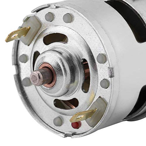 Brushed Magnet DC Motor 12V 0.32A 150W, 13000-15000RPM High Power for Electric Tools
