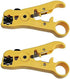 Pack of 2 Universal Cable Wire Stripper Cutter Tool for Flat or Round UTP Cat5 Cat6 Wire Coaxial