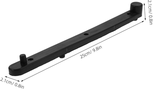 Cabilock Slide Rails for Cabinet Concealed Plastic Grooved for Bedside Tables and Wardrobe Dressers Space-Saving