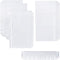 Moterm 2 PCs Page Lifter, Transparent Separator, Bookmark Ruler, PVC Storage Card Holder, Zipper Bag for Planner