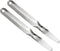 E-outstanding 2PCS Stainless Steel Flat Staplers Puller - Staple Remover Tools for Office Home Business