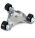 CEZOOWYEX Set 4 200 lbs 3 6 Inch of Steel Tri Dolly Caster, Load Capacity Wheel Dolly, Heavy Duty Furniture Movers