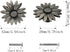 Retro Flower Knobs 4 Pcs Unique Single Hole Knob Drawer Cabinet Wardrobe Dressing Table Closet Cupboard Furniture Door Handle Hardware Decoration Accessories Pull (Ancient Tin) by glrovazas