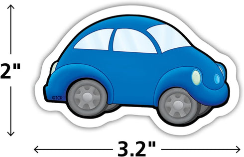 Teacher Created Resources Cars Mini Accents, 5421