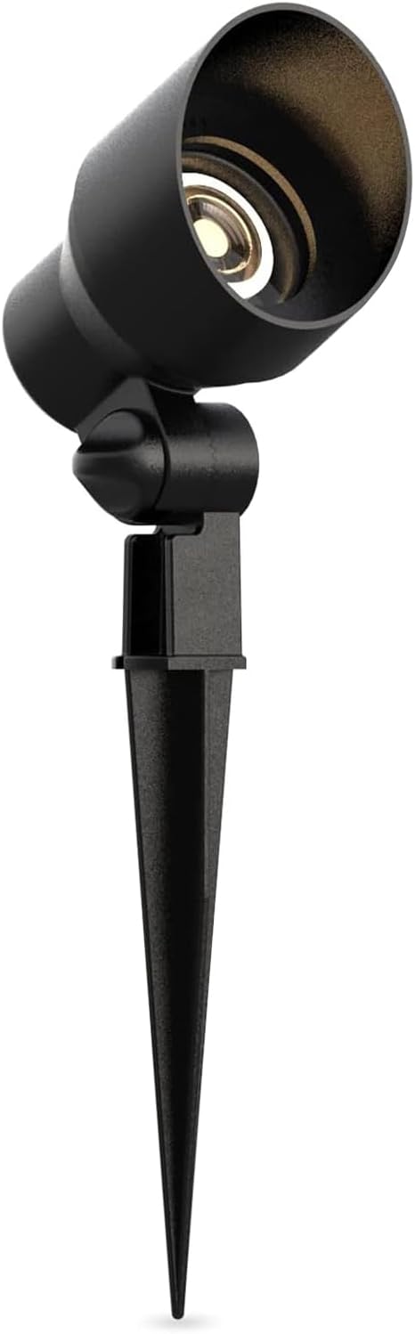 Low Voltage Landscape Lighting, Malibu Landscaping Lights 20W 145 Lumens Halogen Outdoor Lights with Stake and Connector