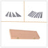 kimllier 12Pcs Precision Steel Angle Gauge Block Set, 1/4 to 30 Degree with Box