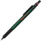 Rotring 500 Mechanical Pencil, 0.5mm, Green Barrel.