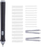 Zerodis Electric Automatic Pencil Eraser - Rechargeable Eraser for Drawing, Artist Tool, Black