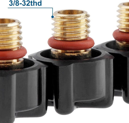 Mtsooning 5PCS 41V33 TIG Short Gasket Insulator Back Cap for TIG Welding Torch