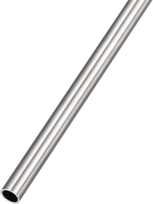 304 Stainless Steel Tube (4mm OD x 0.4mm T x 250mm L) - Straight Tubing for Home Furnishing