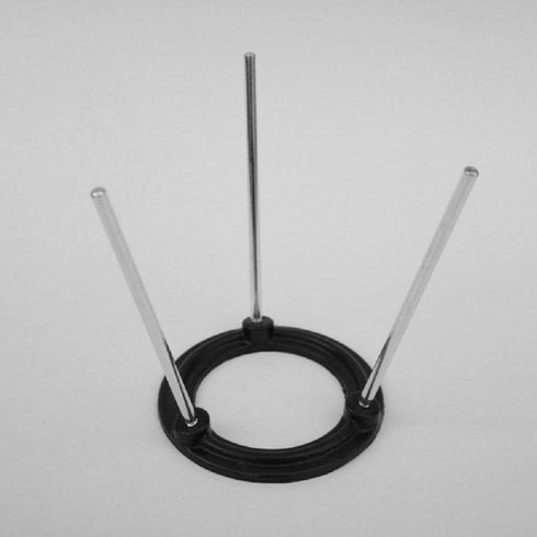 Lab Bunsen Burner Tripod Stand with Mesh Screen, 6 Inch and Removable Legs for Heating Soldering