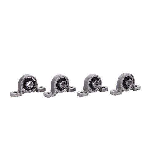 Eowpower 4 Pieces Ball Mounted Pillow Block Insert Bearings, 8 mm Bore Diameter