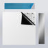 BOXOB 20pcs 3.54x0.71in Adhesive Metal Plates for Magnetic Mount, Rectangular Metal Strip Tape with Strong Adhesive