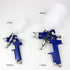 LSLANSOON 1 0.8mm 1 1.4mm Nozzle Set HVLP Gravity Feed Paint Sprayer Tool Kit, Includes x & x Spray Guns, Pneumatic