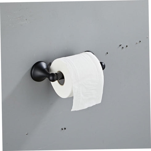 Stylish Black Stainless Steel Towel Rack Stand for Bathroom & Kitchen