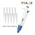 ULAB Single Channel Pipettor with 250pcs of 5000µl Pipette Tips, 1pc Adjustable Volume Micro Pipette, ULH1022