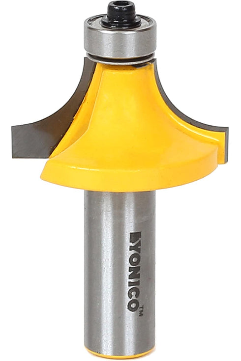 YONICO 13166 1/2-Inch Radius Round Over Edge Forming Router Bit 1/2-Inch Shank
