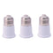 E26 Socket Extender, 2.56 inch E26 to E26 Standard Medium Base Extension Socket Adapter, 3 Pack Lamp Holder