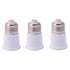 E26 Socket Extender, 2.56 inch E26 to E26 Standard Medium Base Extension Socket Adapter, 3 Pack Lamp Holder