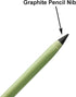 Maydahui 12PCS Everlasting Pencil, Inkless Eternal Pencil with Eraser, Magic Pencil with 12 Replaceable Nibs