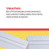 School Smart Self-Seal Envelopes, Number 10, 24 lb, White, Pack of 50