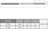 Utoolmart Diamond Needle File Set, 2-Pieces Mini Diamond Files, 4mm x 160mm, 150 Grits