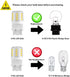S8 3156 Wedge Base LED Light Bulbs 12VAC/DC Low Voltage for Outdoor Landscape Lighting 4W Warm White 2-Pack