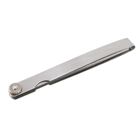 uxcell 6" Long Metric Filler Feeler Gauge, 0.02 to 1mm Thickness