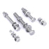 1/4-20 x 1-1/2" Stainless Steel Hex Bolts - 10 Sets with Nuts and Washers, 304 SS 18-8