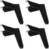 FOMIYES 4pcs Metal Furniture Support Legs for Sofa Cabinet, 100mm Iron Triangle